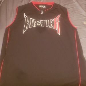Hustler men's XL sleeveless shirt.Vintage hustler!